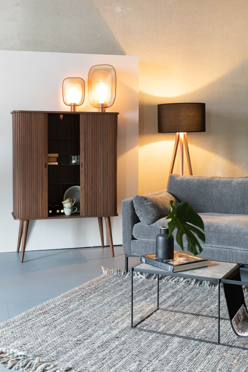 Barbier 2-door wooden cabinet