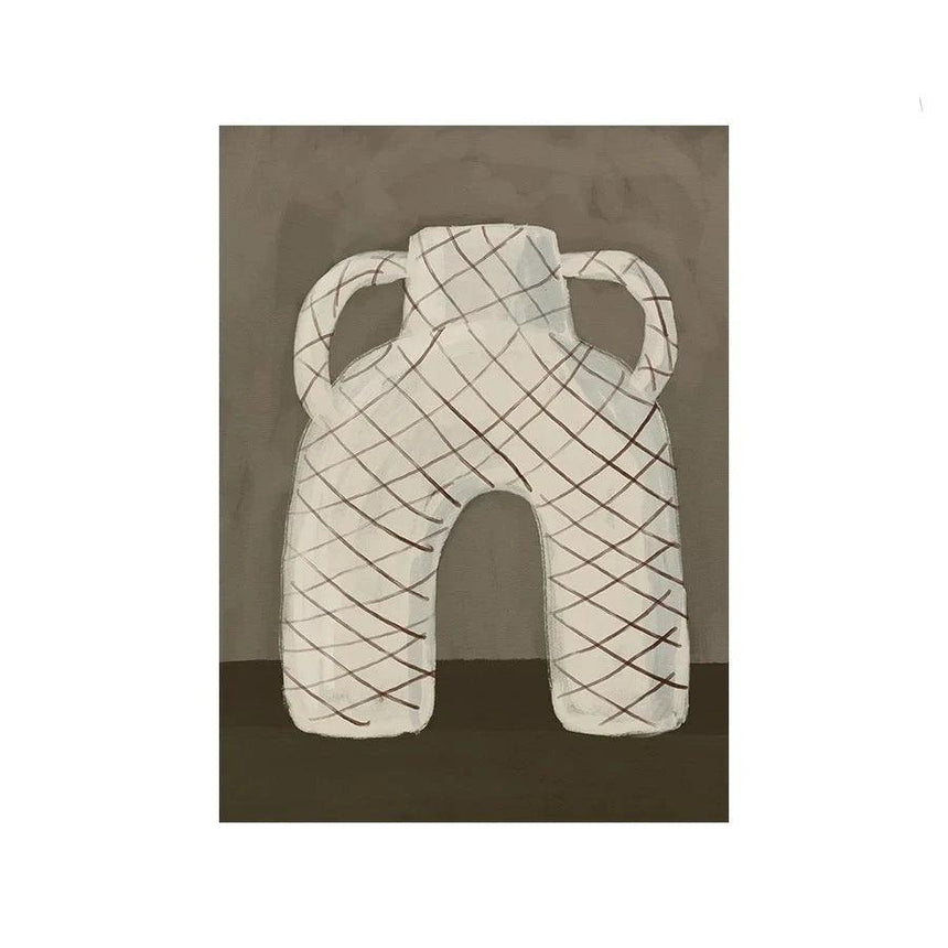 Vivid Vase 05 design canvas print