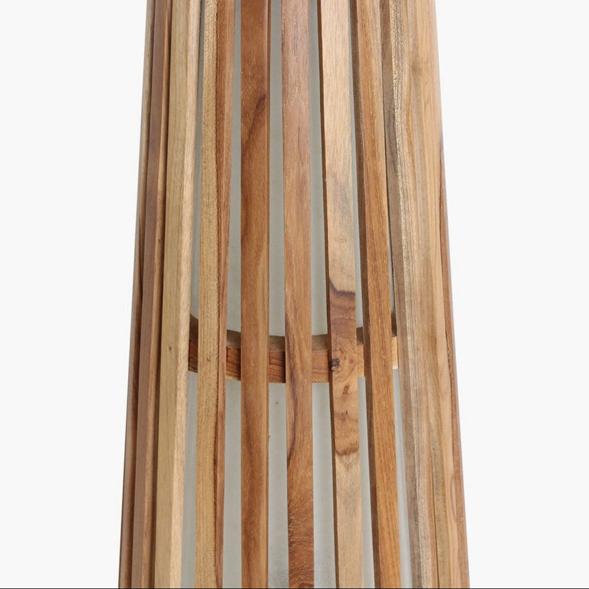 Pharos wooden floor lamp