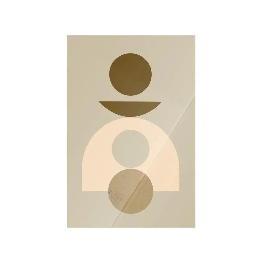 Forma 4 Beige design wall mural