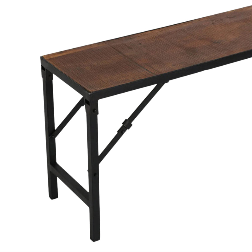 Factory wooden folding bench