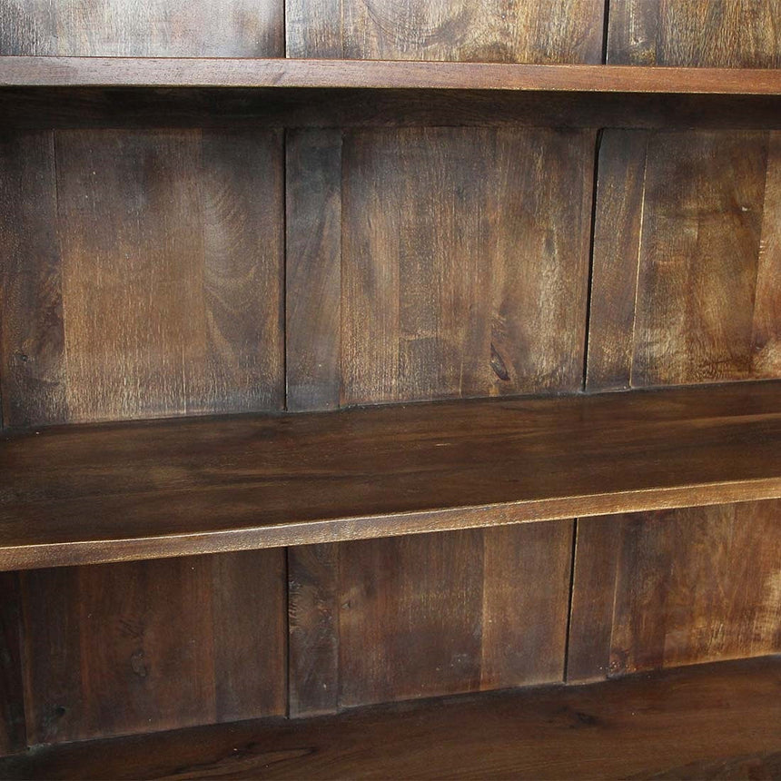 Hutch fa magas kabinet