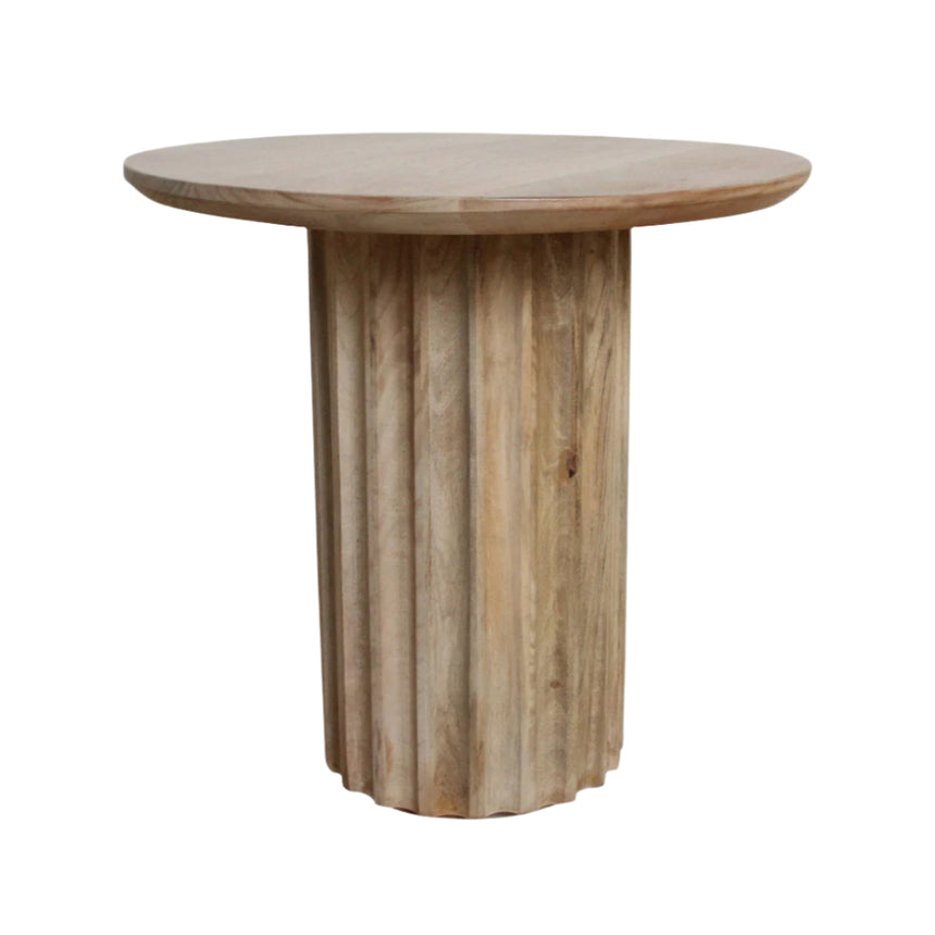 Bullnose fa lerakóasztal Ø50