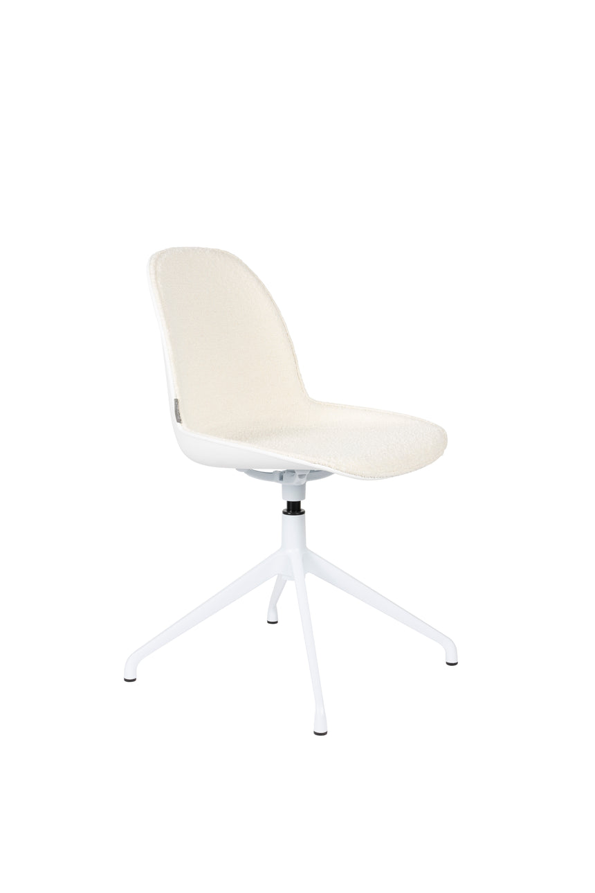 Albert Kuip bouclé swivel chair