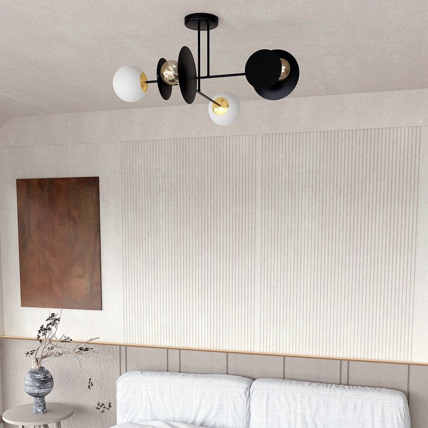 Minerva 4 fém függőlámpa