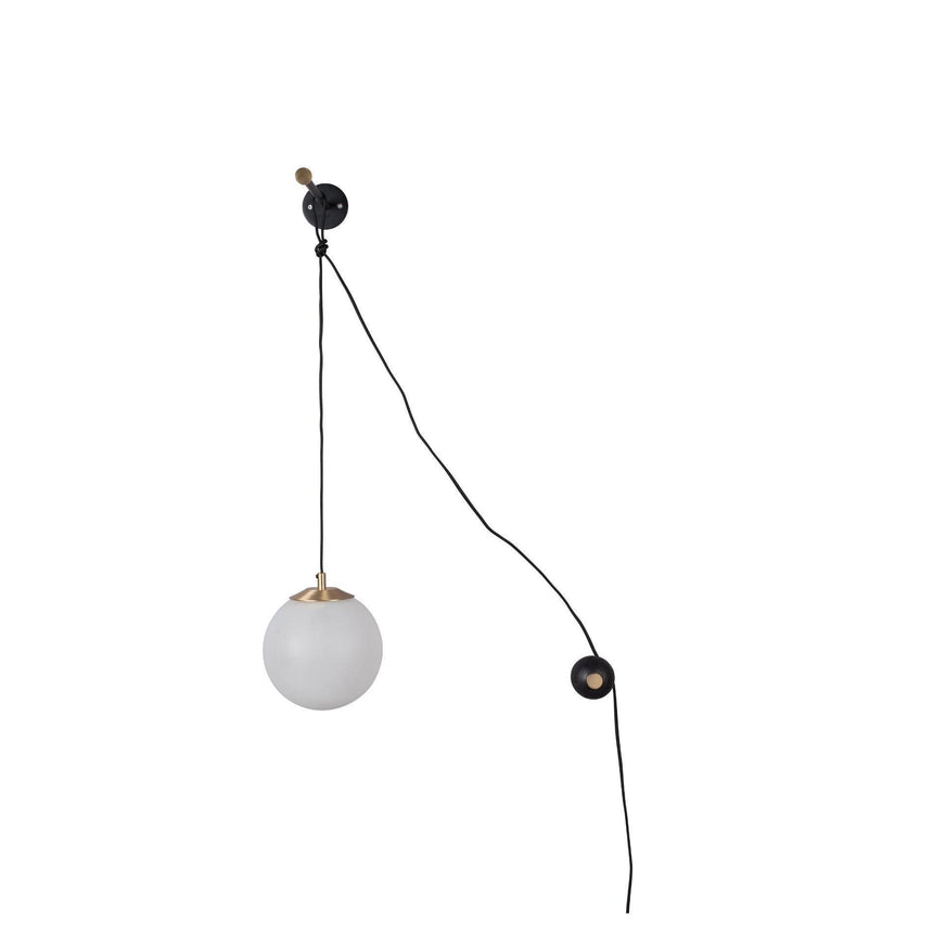 Bulan fém falilámpa-0