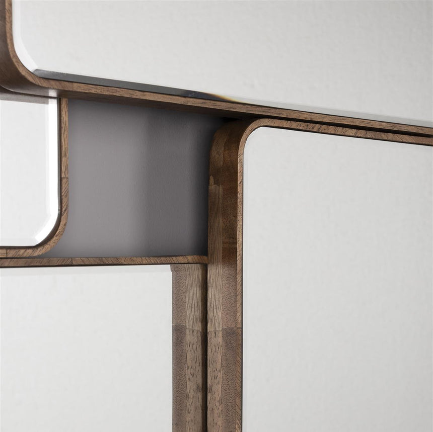 Cordelia wooden mirror