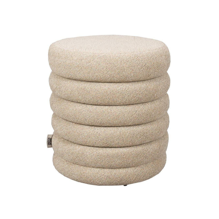 Fern curl pouf
