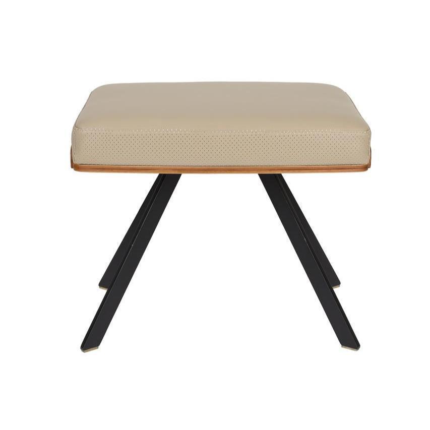 Frie textile leather footrest