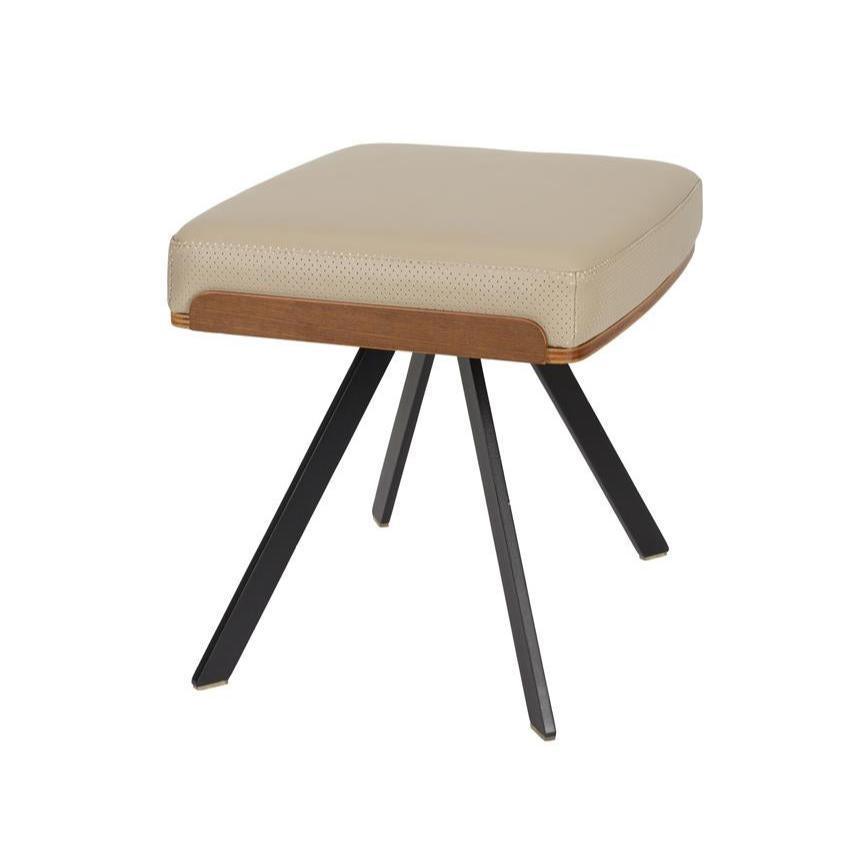 Frie textile leather footrest