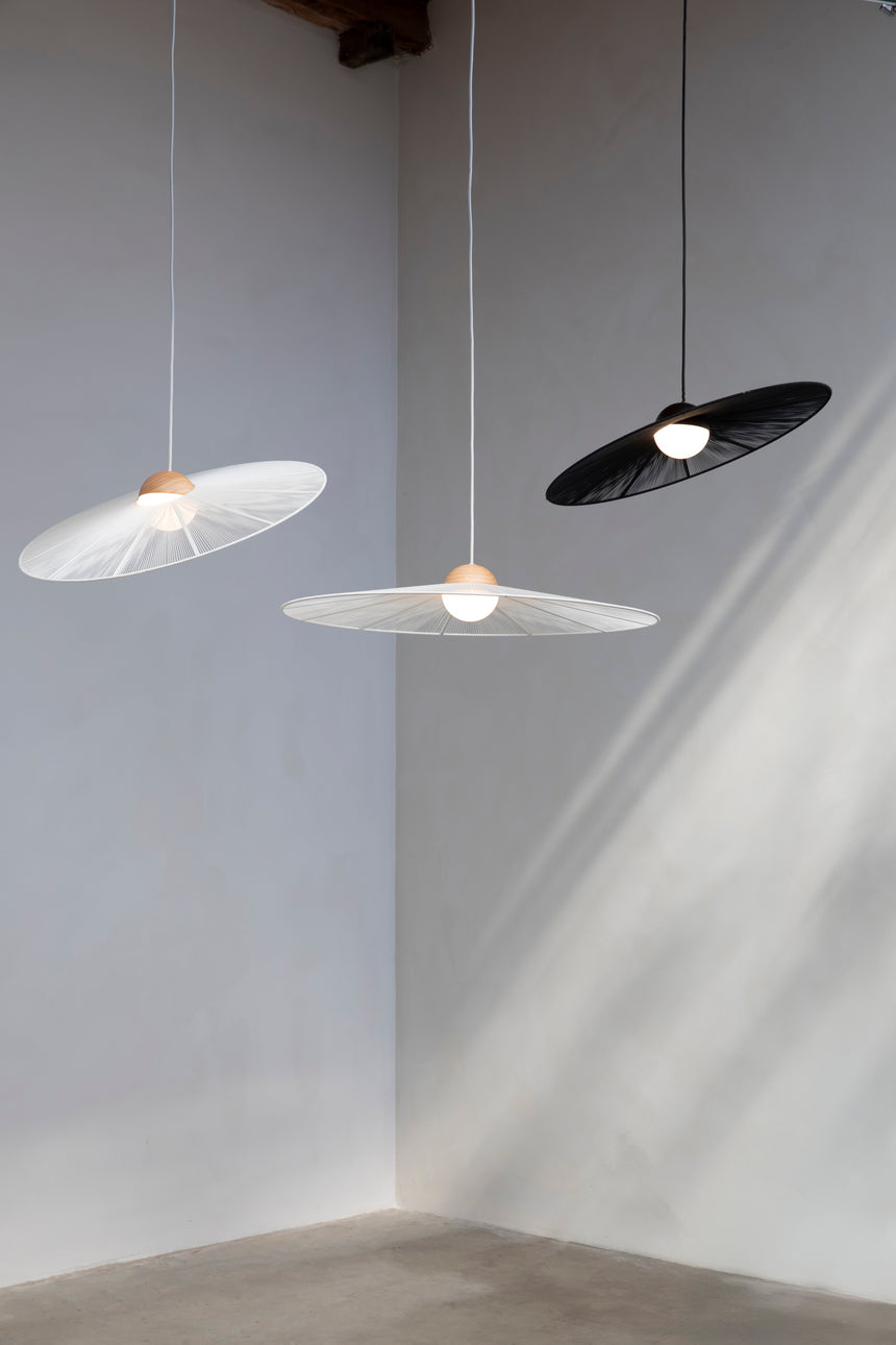 Belle fabric pendant lamp Ø65