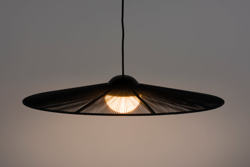 Belle fabric pendant lamp Ø65