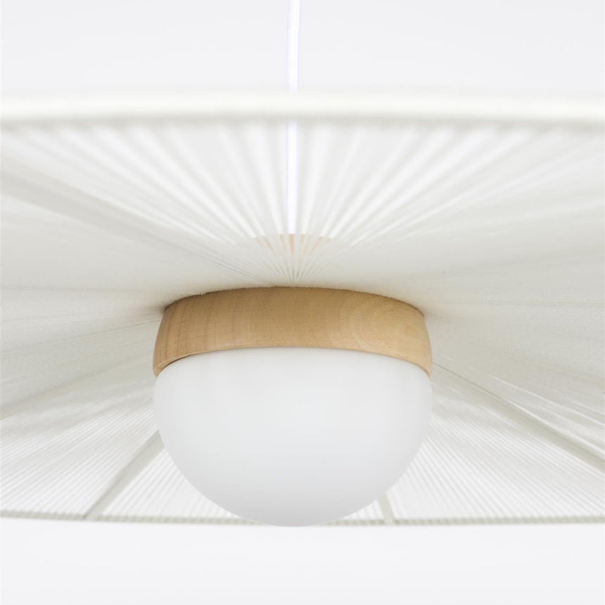 Belle fabric pendant lamp Ø65