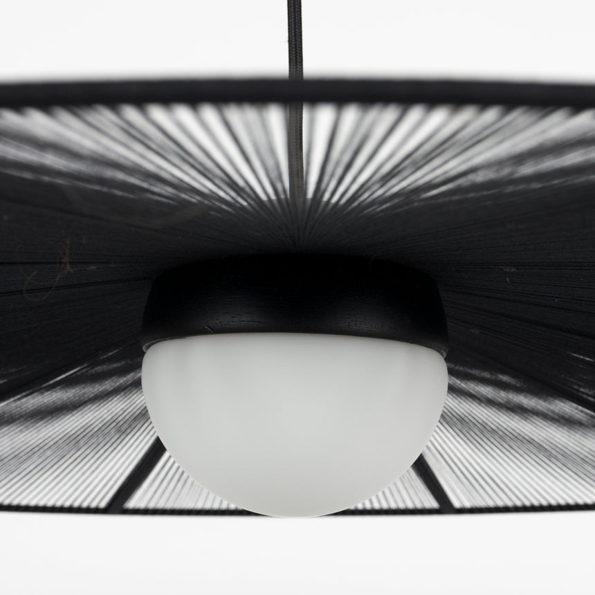 Belle fabric pendant lamp Ø65