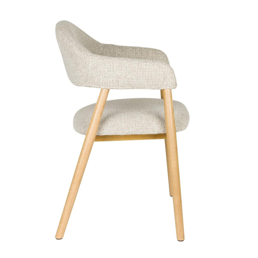 Indy karfás buklé szék