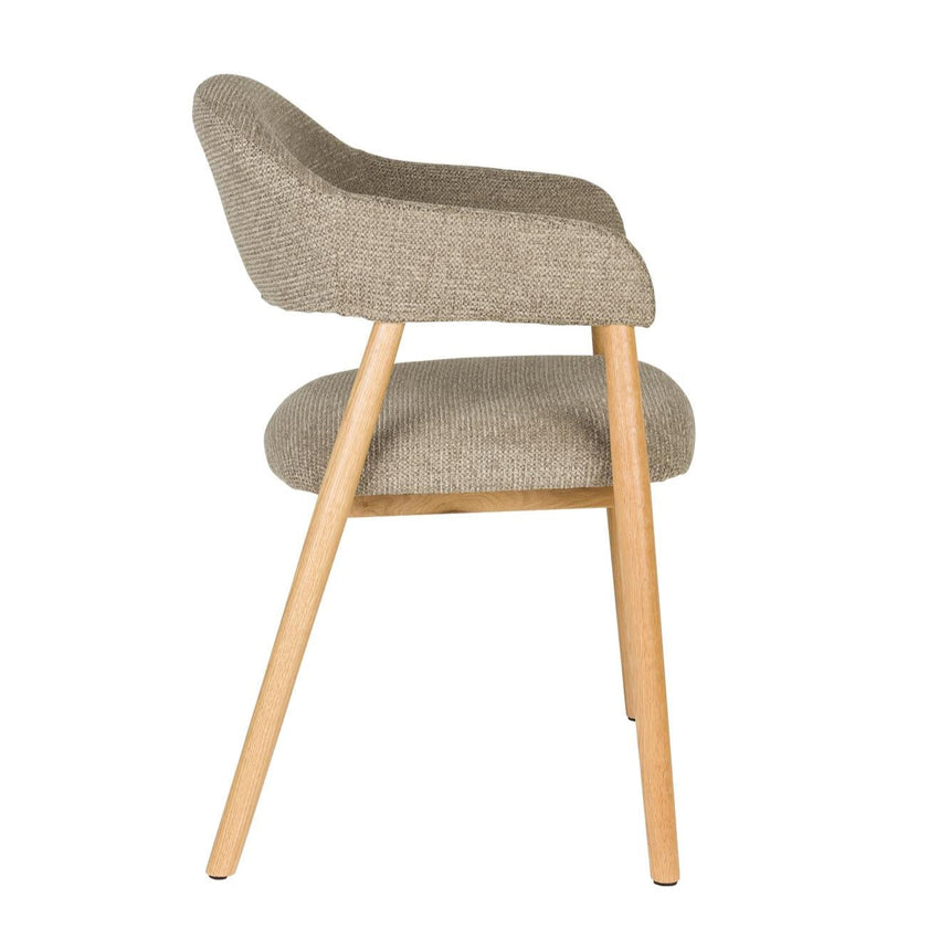 Indy karfás buklé szék