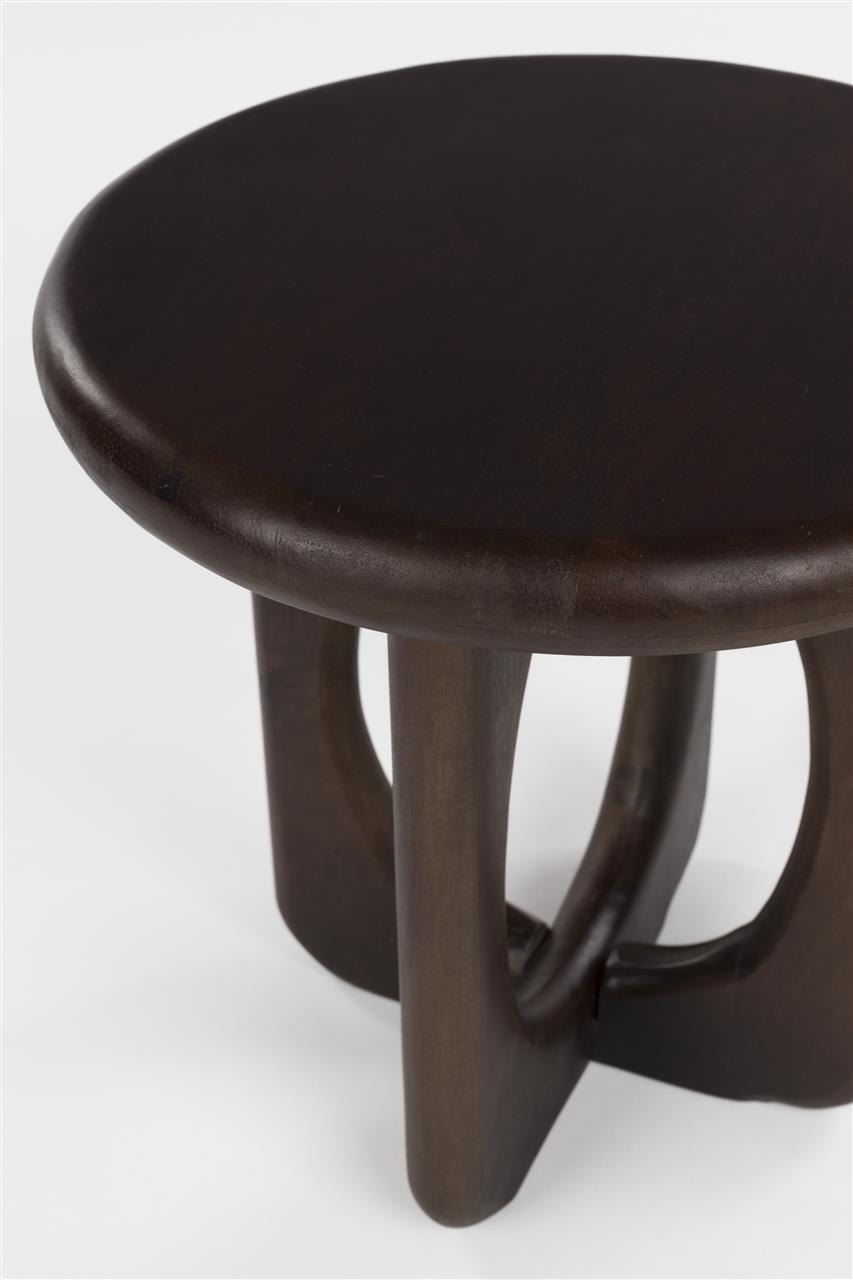 Jani lerakóasztal – Tömör mangófa kubus