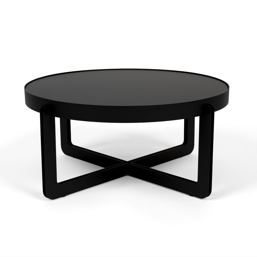 Centre Round wooden coffee table