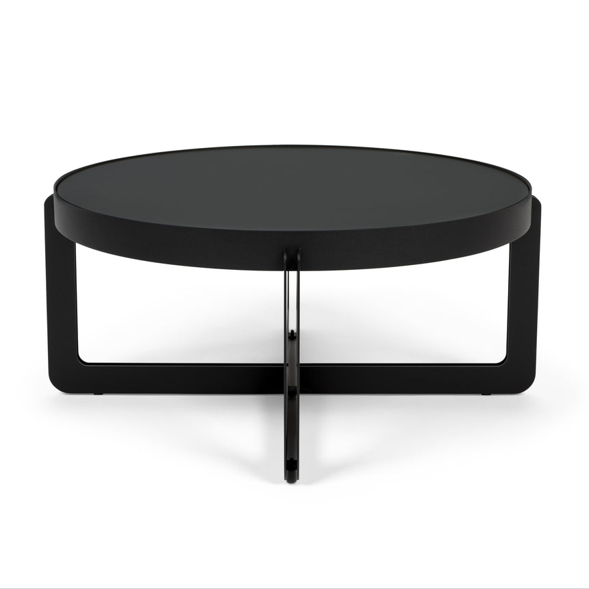 Centre Round wooden coffee table