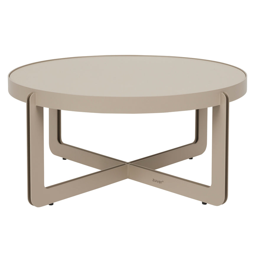 Centre Round wooden coffee table