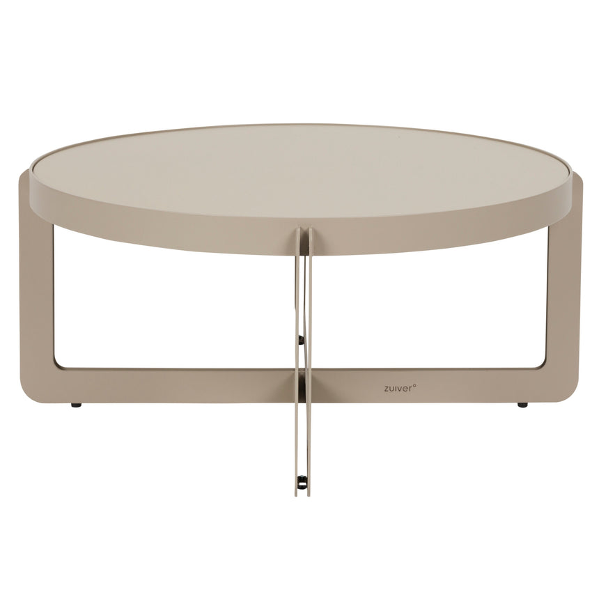 Centre Round wooden coffee table
