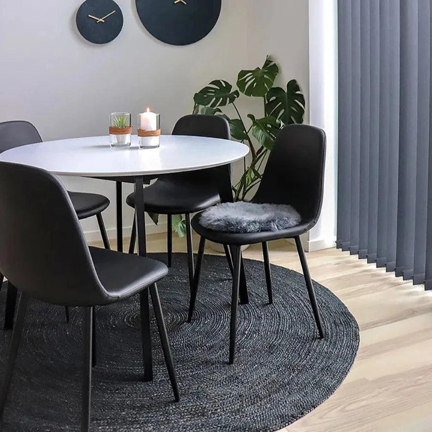 Stockholm textilbőr szék