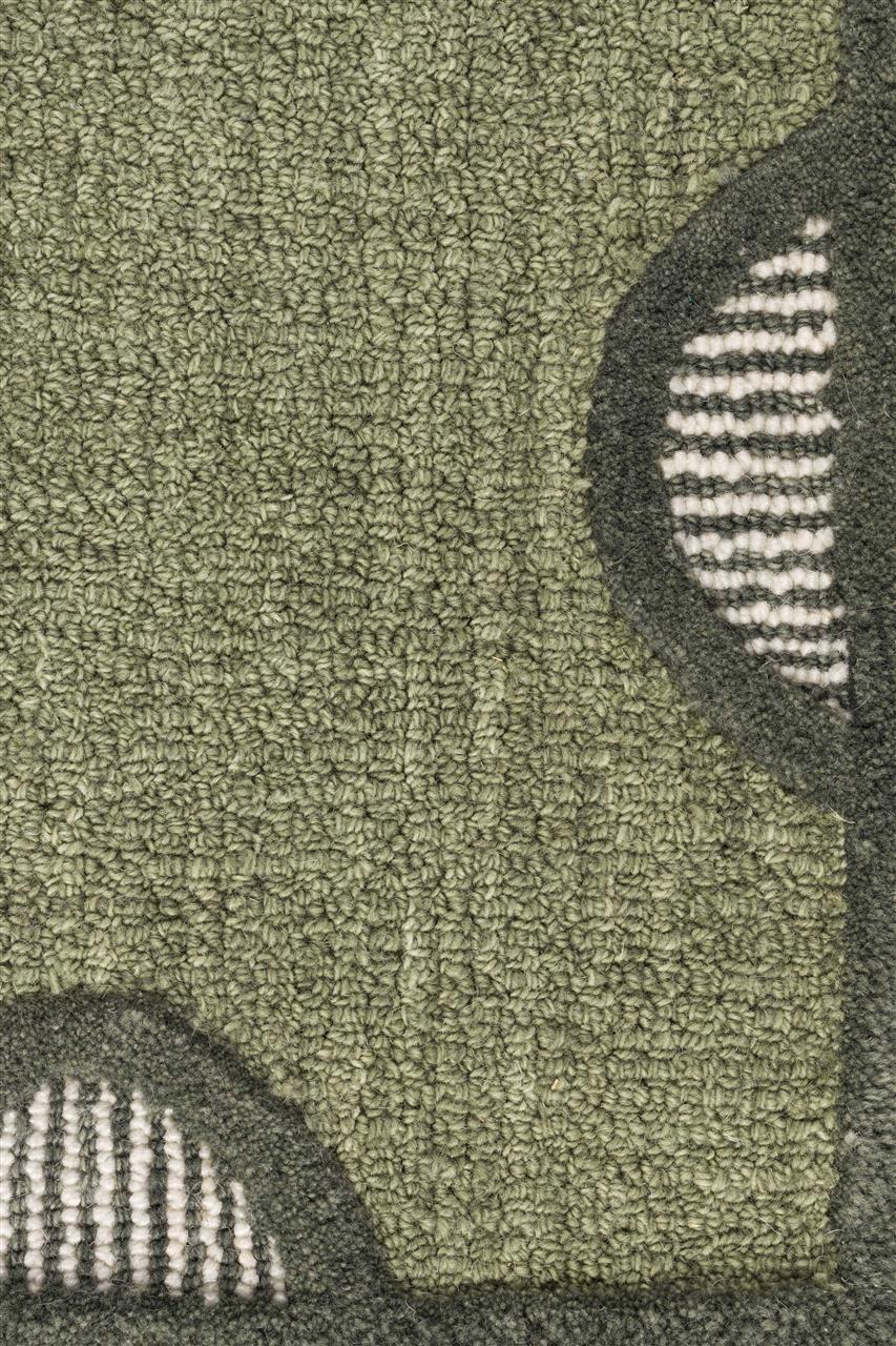 Sugar Lines wool rug 160x230