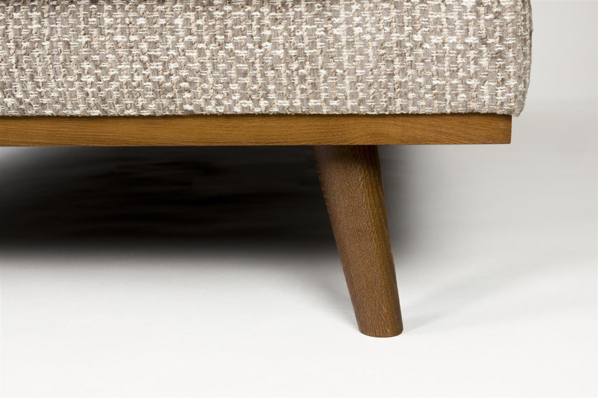 Hagen 4,5 személyes kanapé – Barna kárpitozás, jobb oldali kivitel