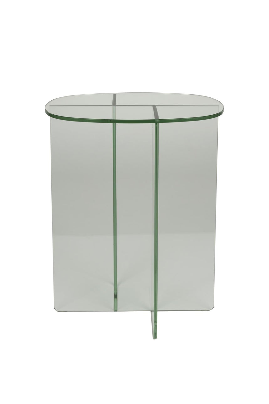 Linea üveg lerakóasztal