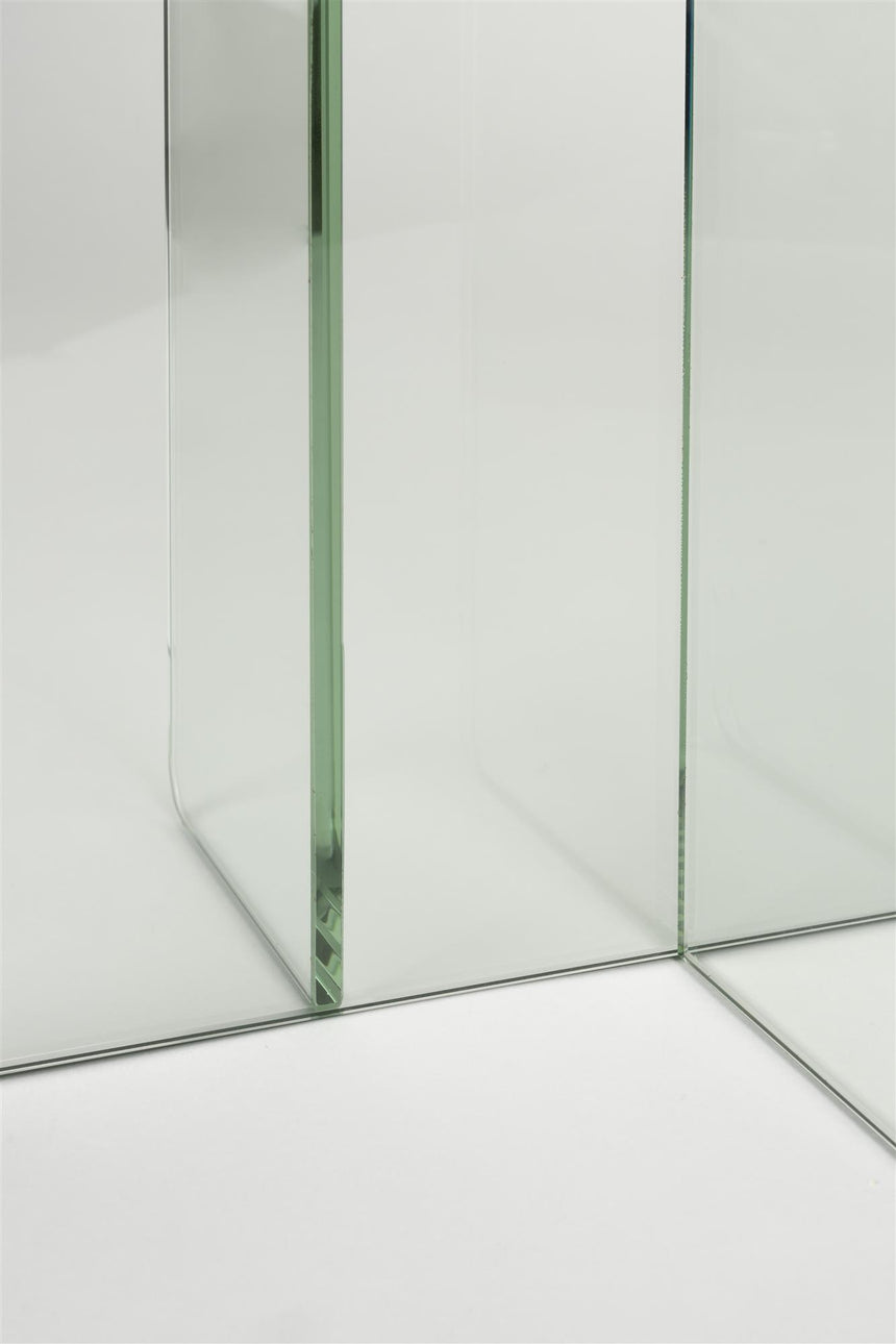 Linea üveg lerakóasztal