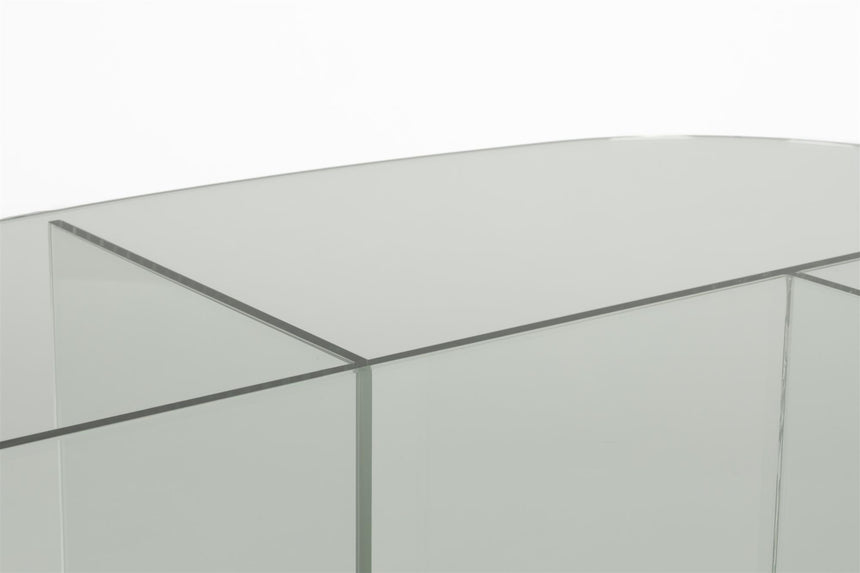 Linea üveg dohányzóasztal