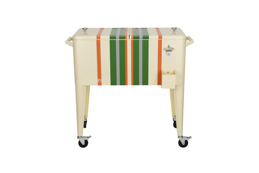 Be Cool gurulós hűtőláda – Praktikus kerti kiegészítő nyitóval