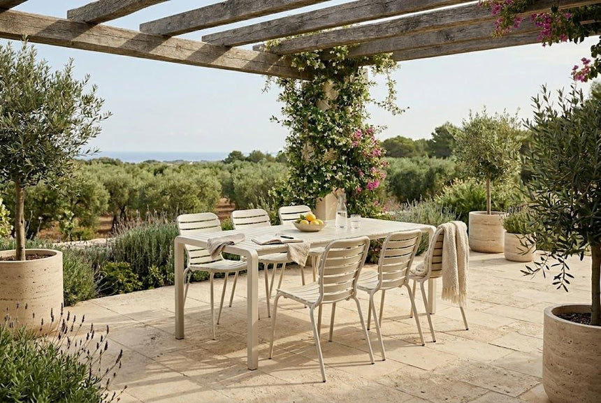 Vondel kerti garnitúra -Fehér- 6 személyes