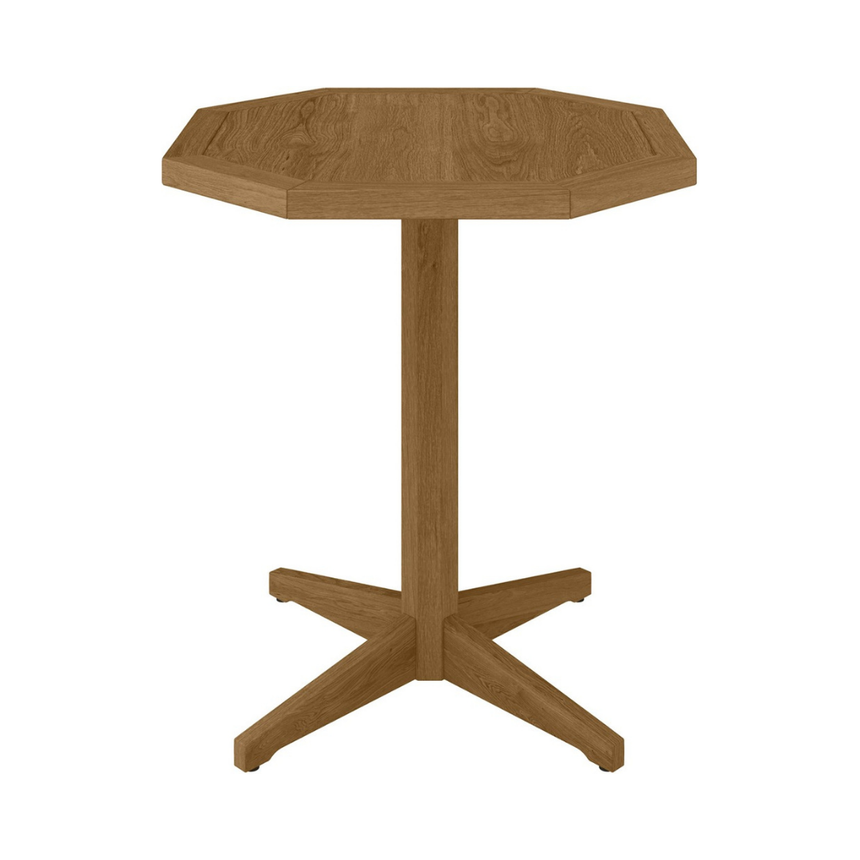 Toby Octagonal fa bisztró asztal