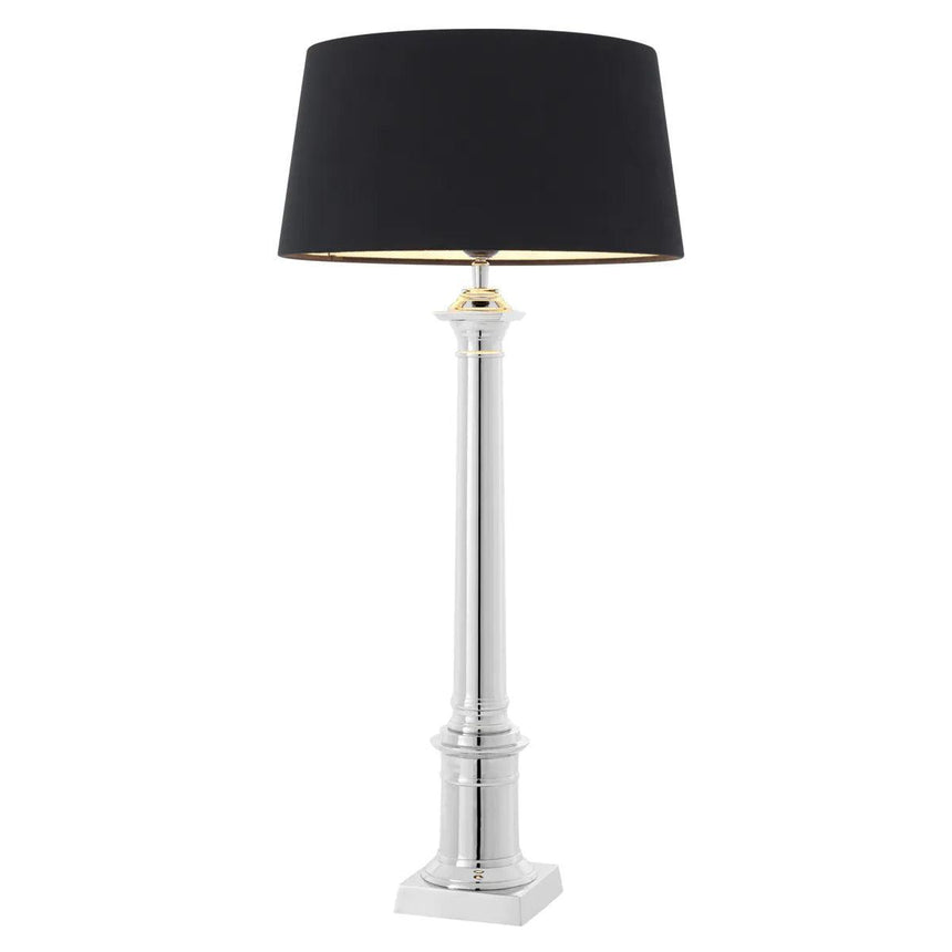 Cologne velvet table lamp 76cm