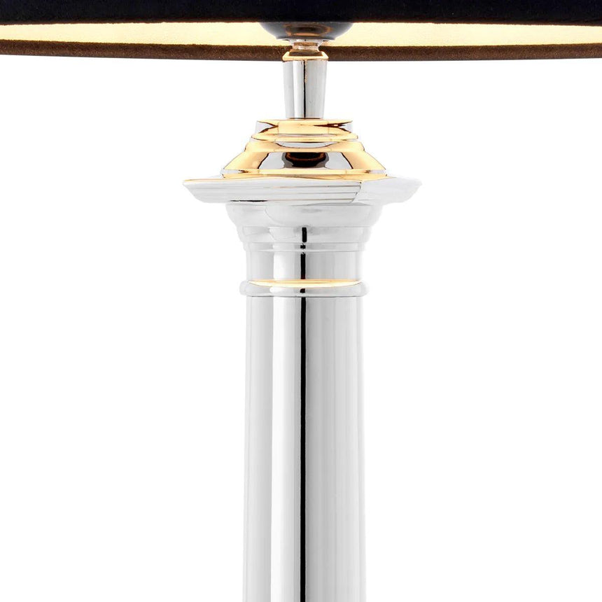 Cologne velvet table lamp 76cm