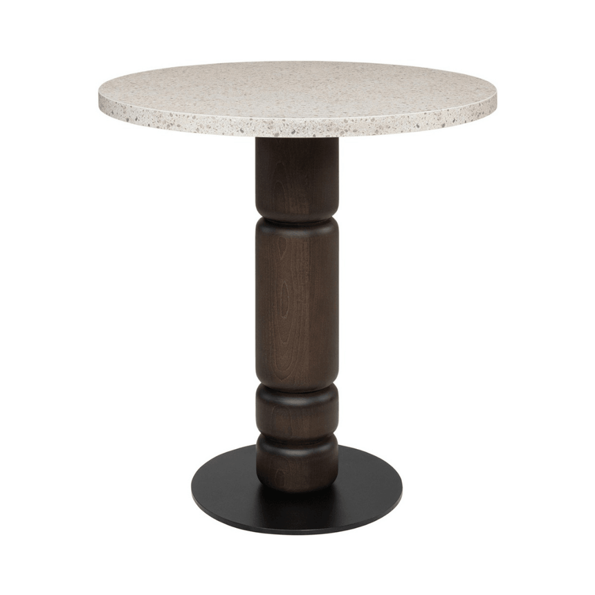 Beads kő hatású étkezőasztal Ø70