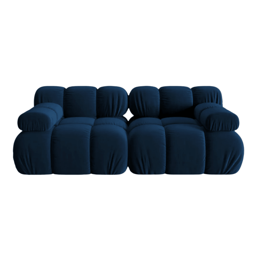 Bellis 2-seater velvet sofa
