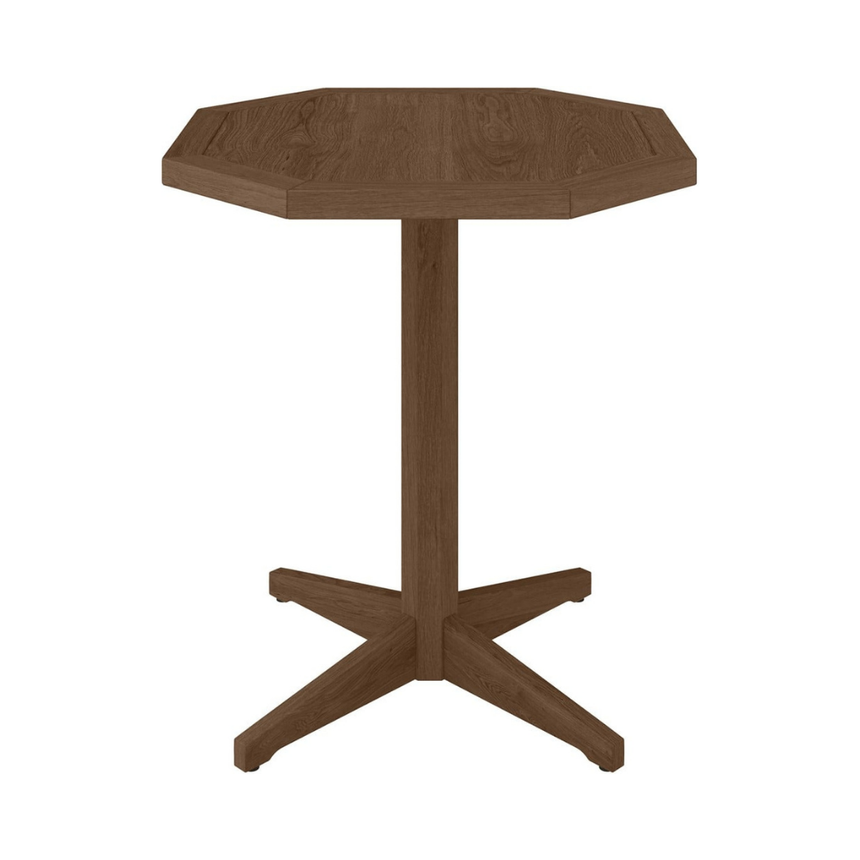 Toby Octagonal fa bisztró asztal