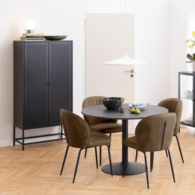 Newcastle metal cabinet 80x160