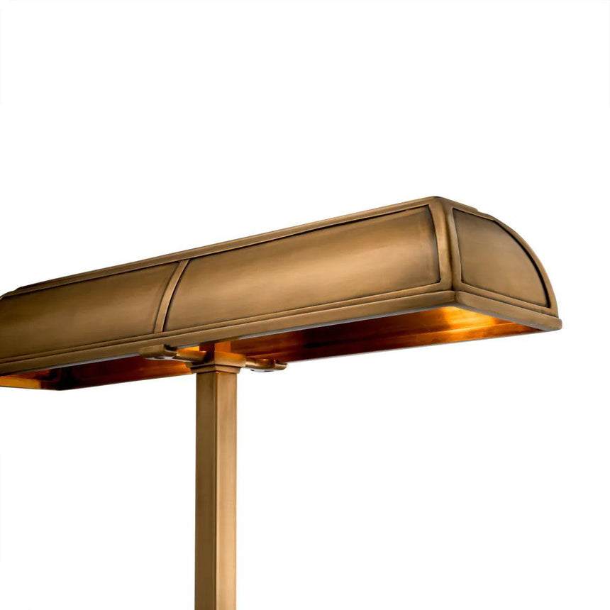 Banker Trust metal table lamp