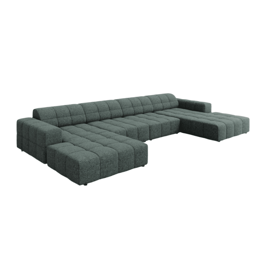 Jennifer U alakú zsenília kanapé