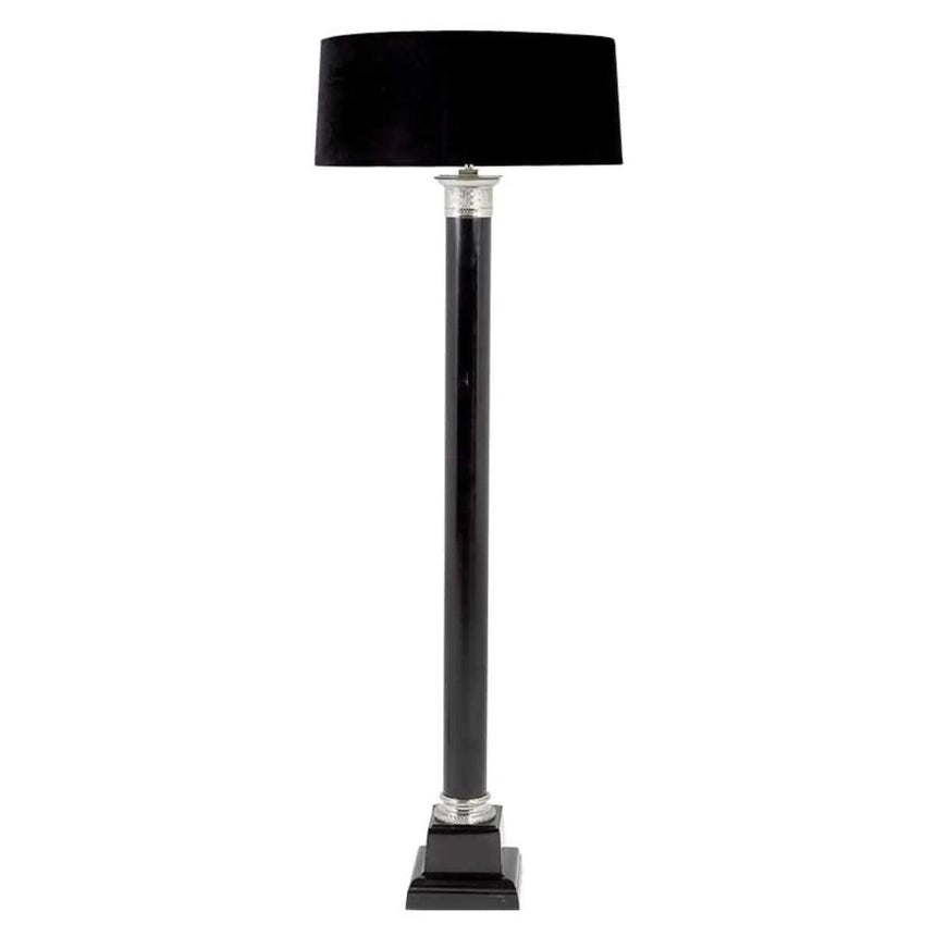 Monaco velvet floor lamp
