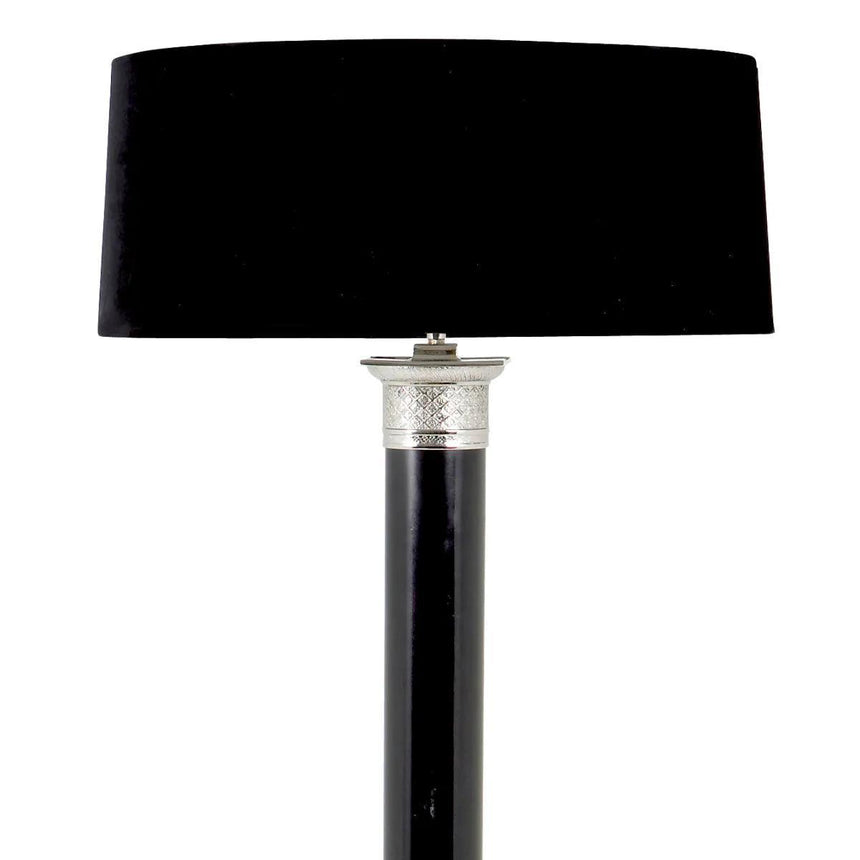 Monaco velvet floor lamp