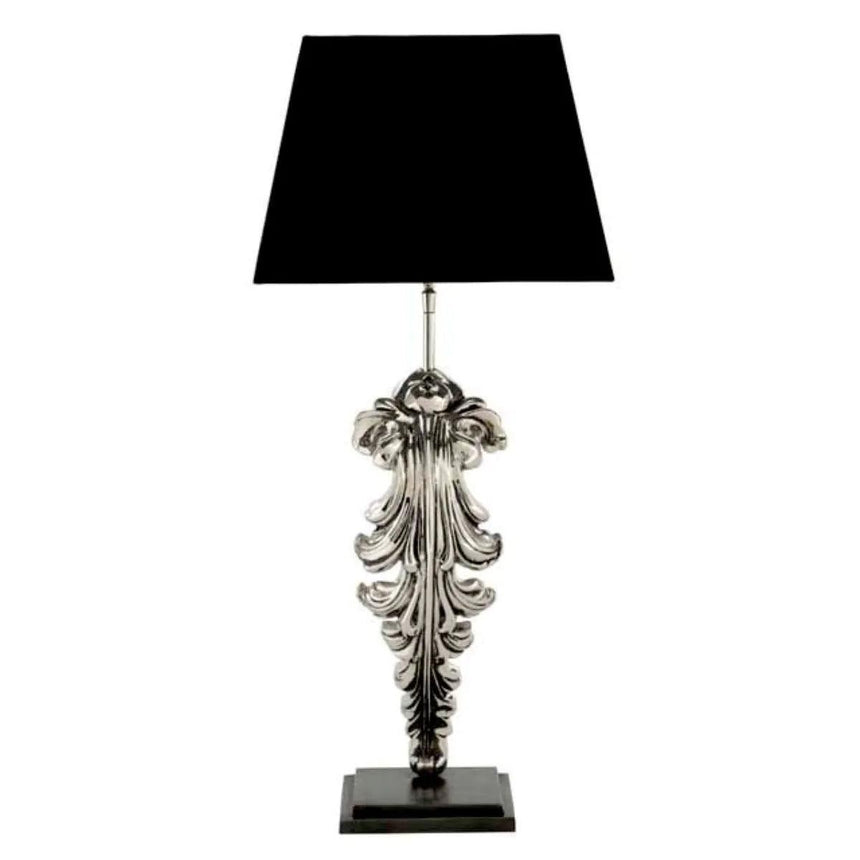 Beau Site velvet table lamp