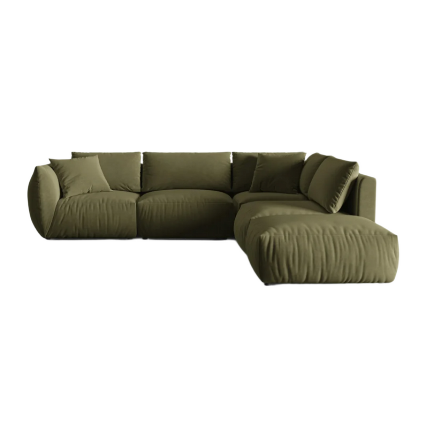 Ruby 3-seater fabric sofa