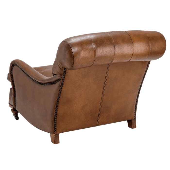 Caledonian leather armchair