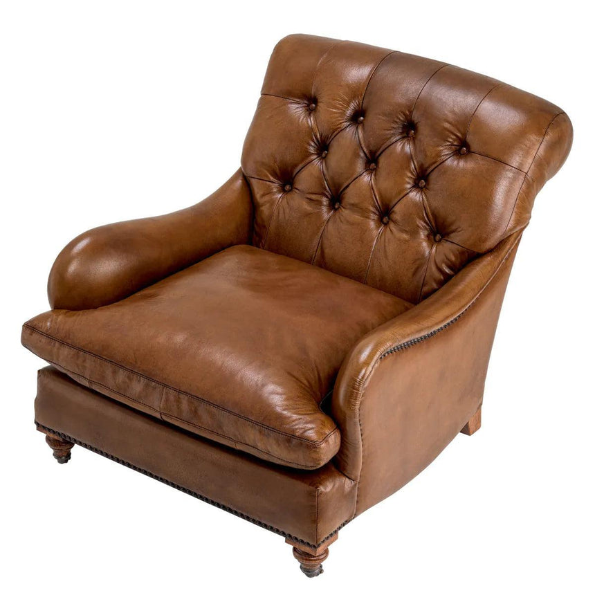 Caledonian leather armchair