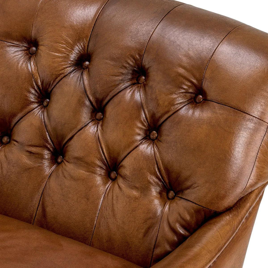 Caledonian leather armchair