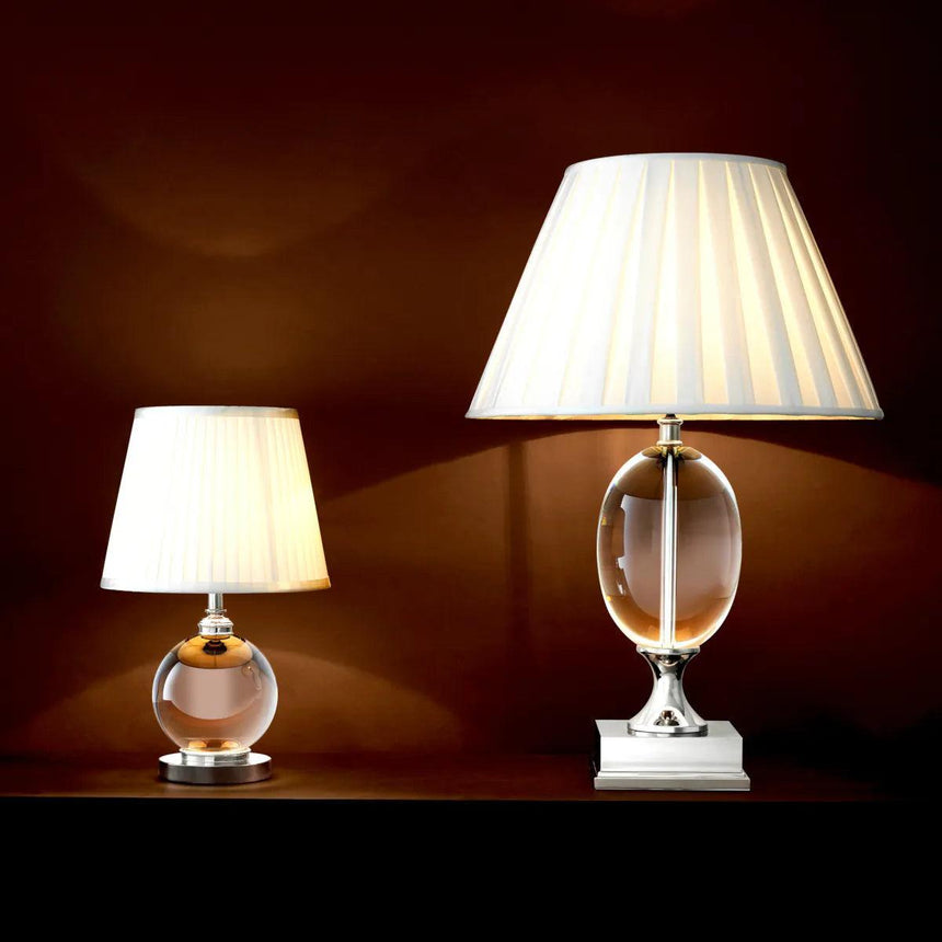 Octavia crystal table lamp